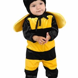 Fancy Steps Honey Bee Insects Fancy Dress Costumes for Kids, 2 to 4 Years, Yellow