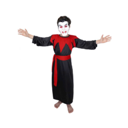 Fancy Dresses Dracula Gown Black Kids Costume Wear