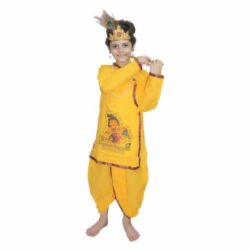 Fancy Dresses Krishna in Cotton for kids