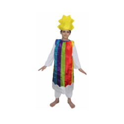 Rainbow fancy dress for kids,Nature Costume